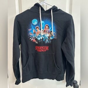 Stranger Things Black Hoodie Size XS